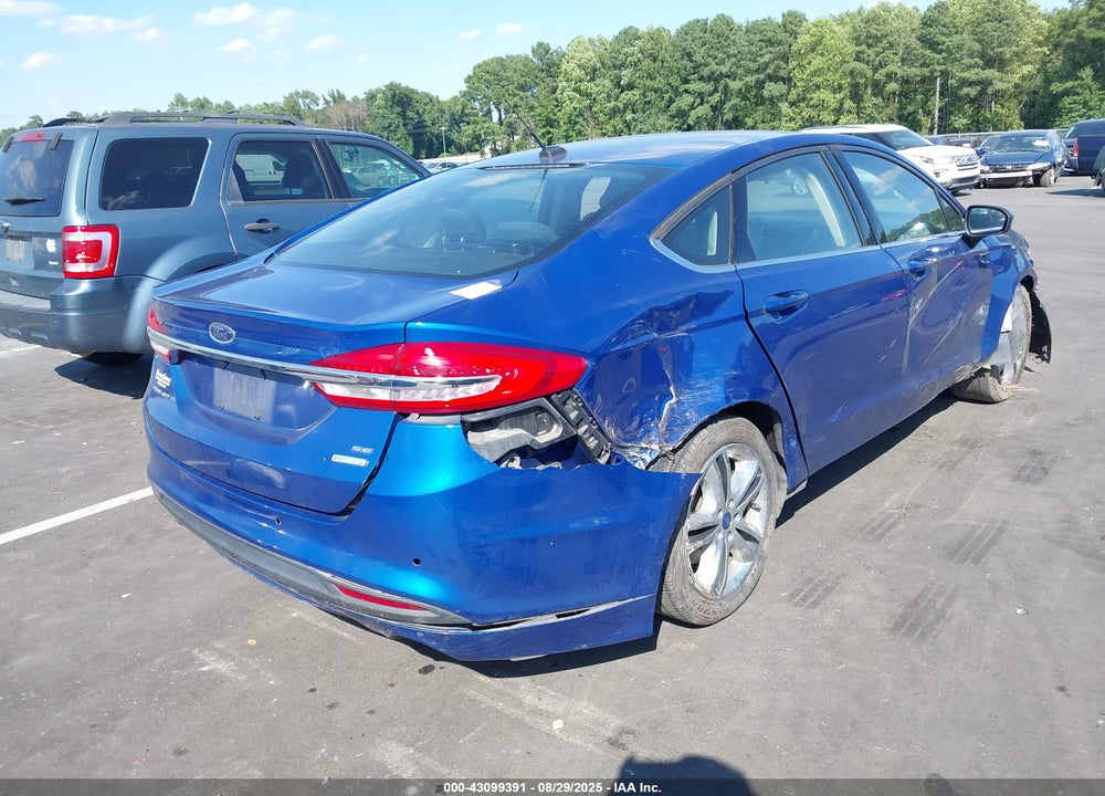 2018 FORD FUSION SE VIN: 3FA6P0HD5JR237992