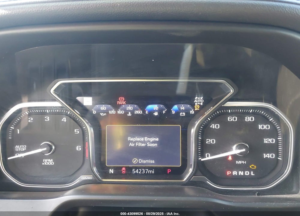 2019 GMC SIERRA 1500 AT4 VIN: 3GTP9EED8KG102593
