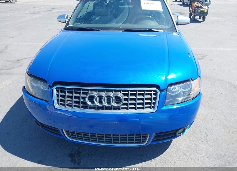 2005 AUDI S4 VIN: WUARL48H65K901923