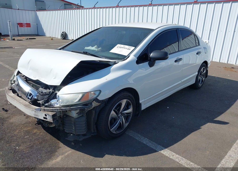 2010 HONDA CIVIC VP VIN: 2HGFA1F39AH568826