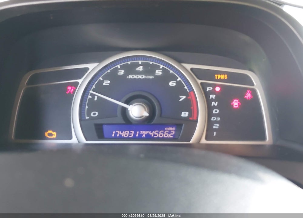 2010 HONDA CIVIC VP VIN: 2HGFA1F39AH568826