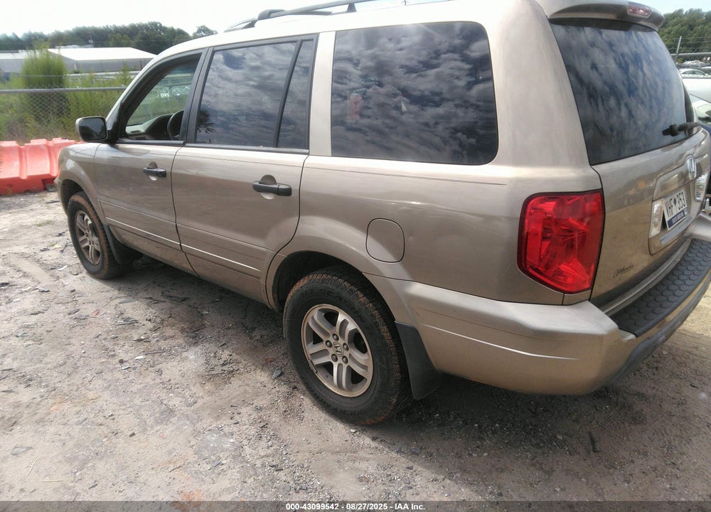 2005 HONDA PILOT EX-L VIN: 2HKYF18695H531806