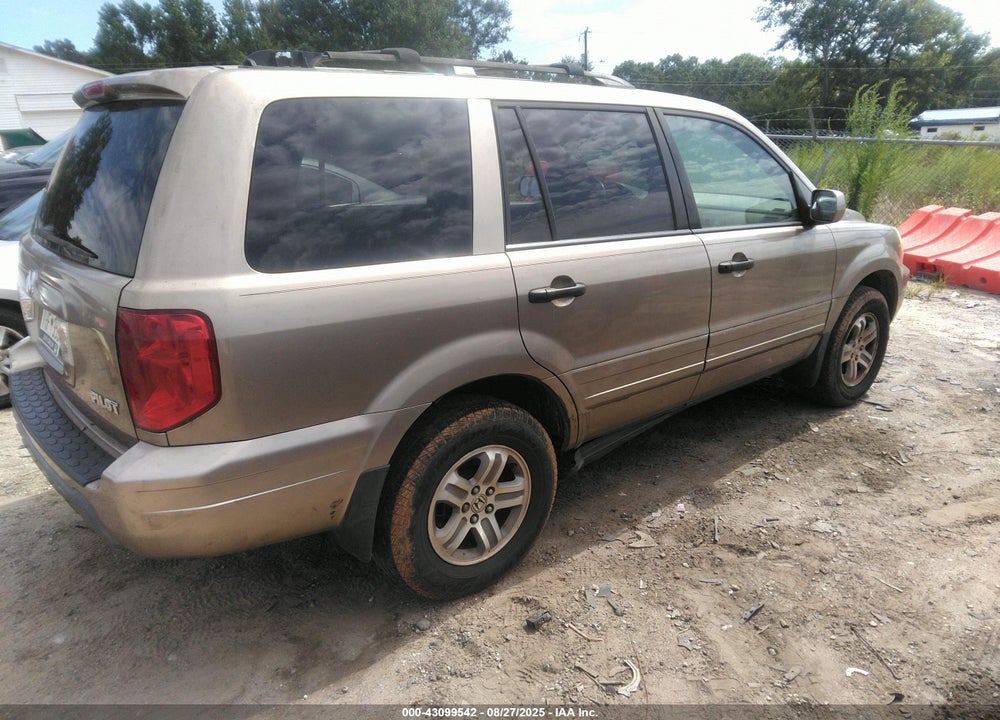 2005 HONDA PILOT EX-L VIN: 2HKYF18695H531806