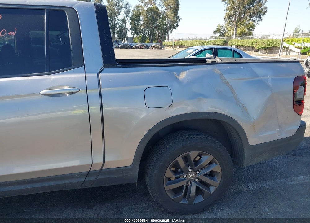 2022 HONDA RIDGELINE VIN: 5FPYK3F16NB000566