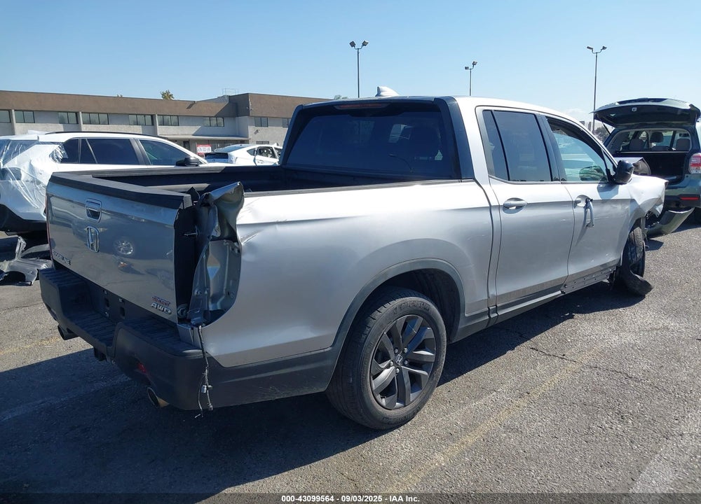 2022 HONDA RIDGELINE VIN: 5FPYK3F16NB000566