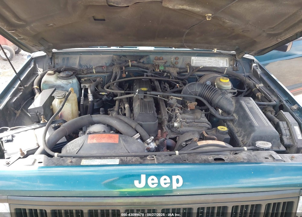 1995 JEEP CHEROKEE SPORT VIN: 1J4FJ68SXSL600472