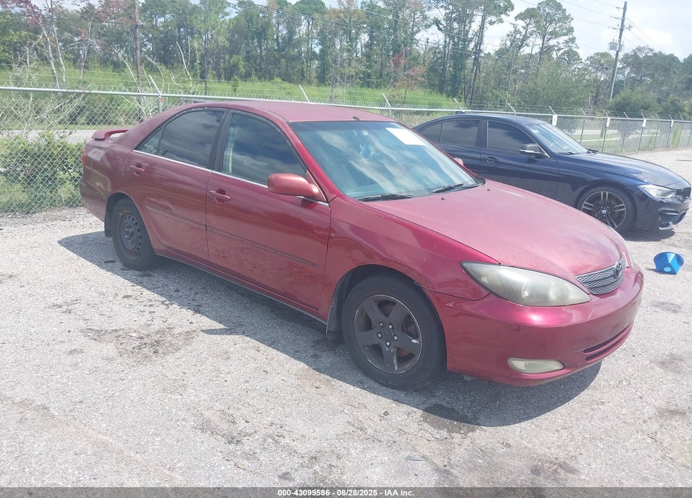 2002 TOYOTA CAMRY SE V6 VIN: JTDBF32K020055218