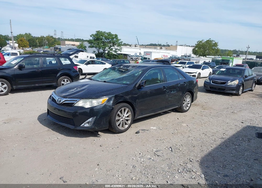 2012 TOYOTA CAMRY XLE VIN: 4T4BF1FK2CR181090