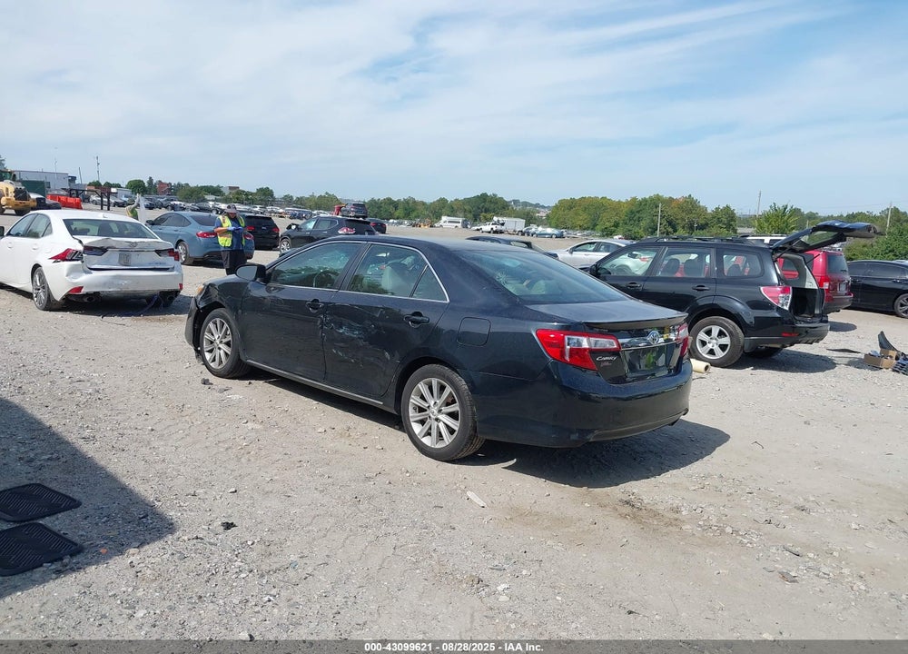 2012 TOYOTA CAMRY XLE VIN: 4T4BF1FK2CR181090