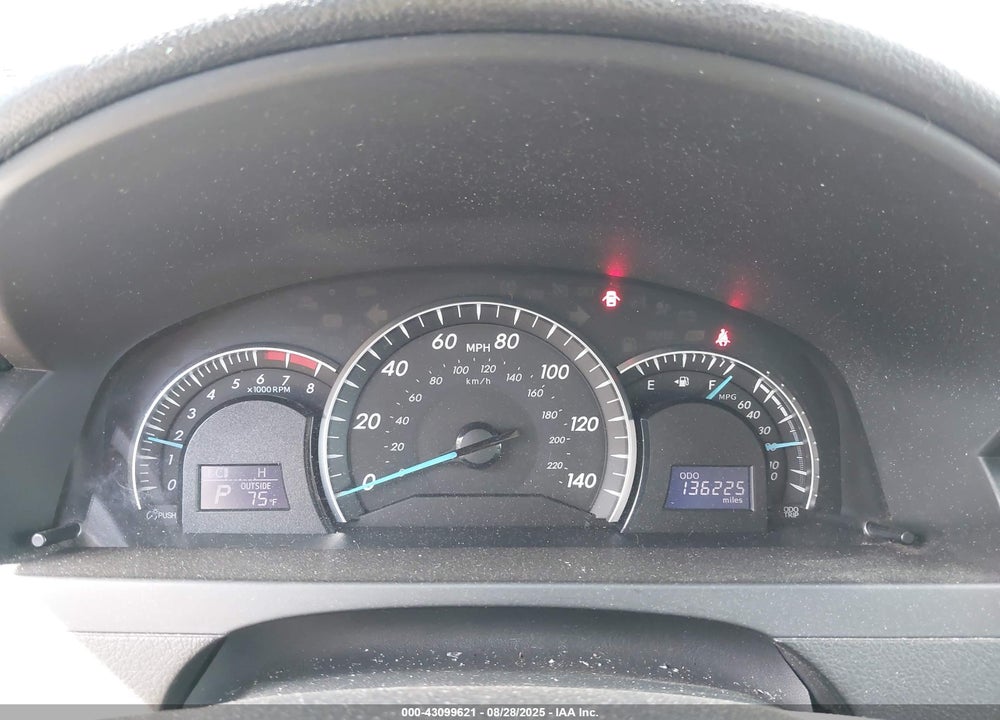 2012 TOYOTA CAMRY XLE VIN: 4T4BF1FK2CR181090