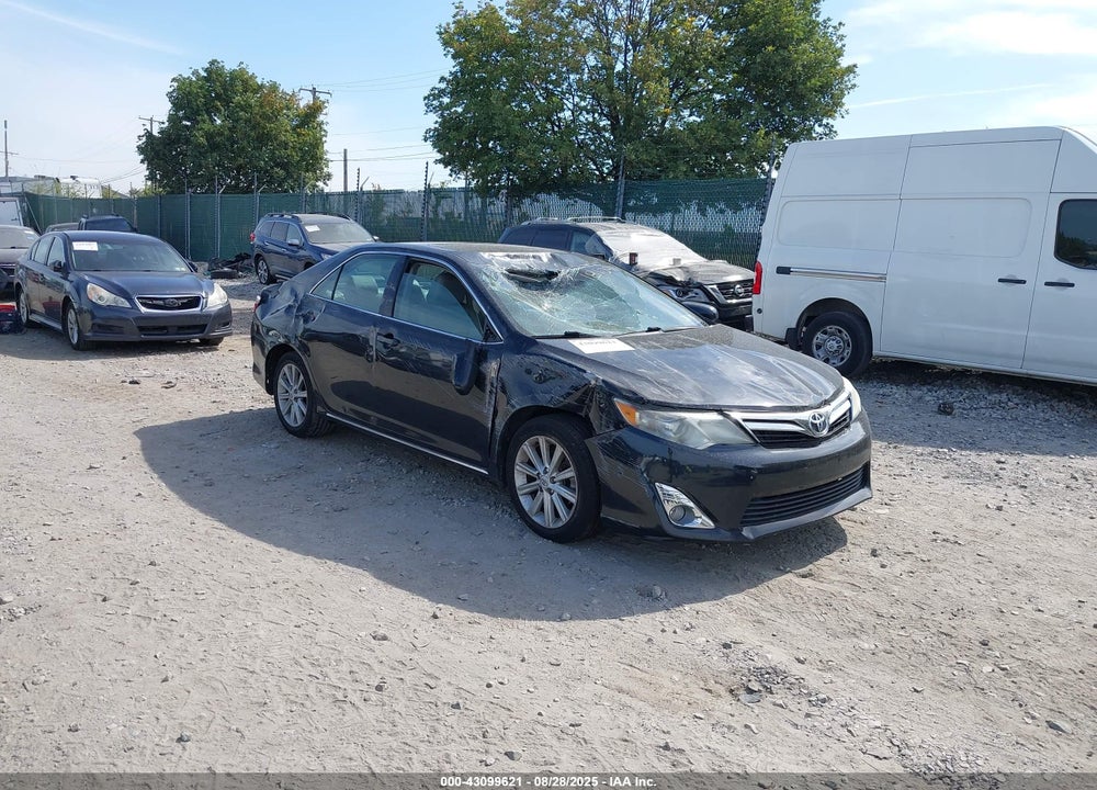 2012 TOYOTA CAMRY XLE VIN: 4T4BF1FK2CR181090