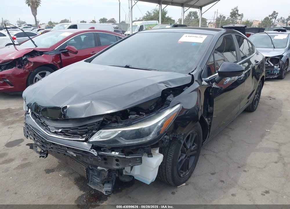 2017 CHEVROLET CRUZE LT AUTO VIN: 1G1BE5SM5H7206885