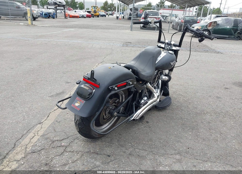 2012 HARLEY-DAVIDSON FLSTFB FATBOY LO VIN: 1HD1JNV17CB016641
