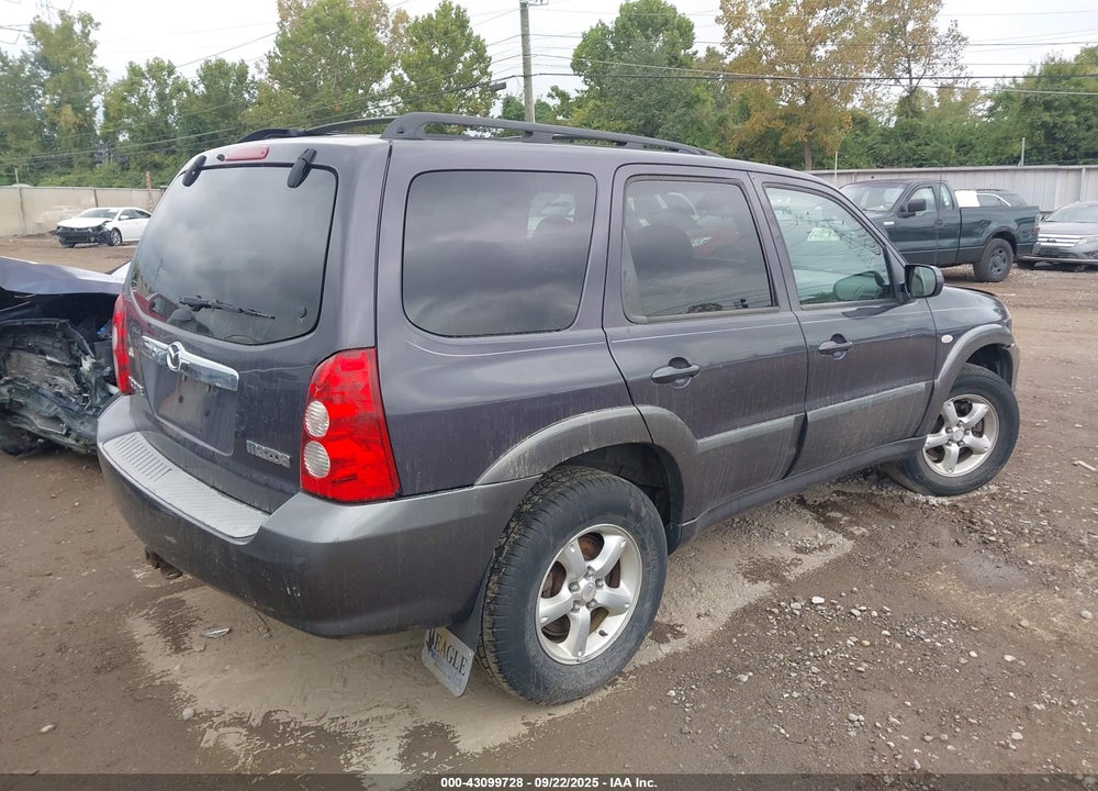 2006 MAZDA TRIBUTE S VIN: 4F2YZ96126KM18604