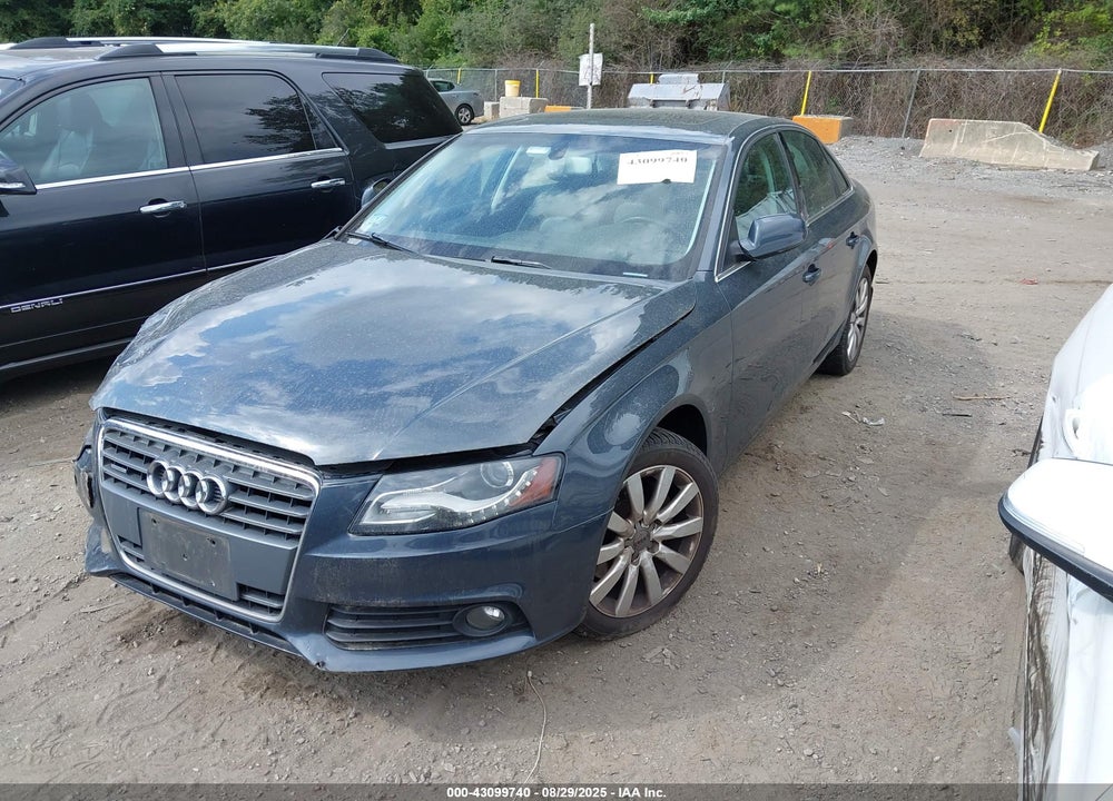 2010 AUDI A4 VIN: WAUHFAFLXAN017320