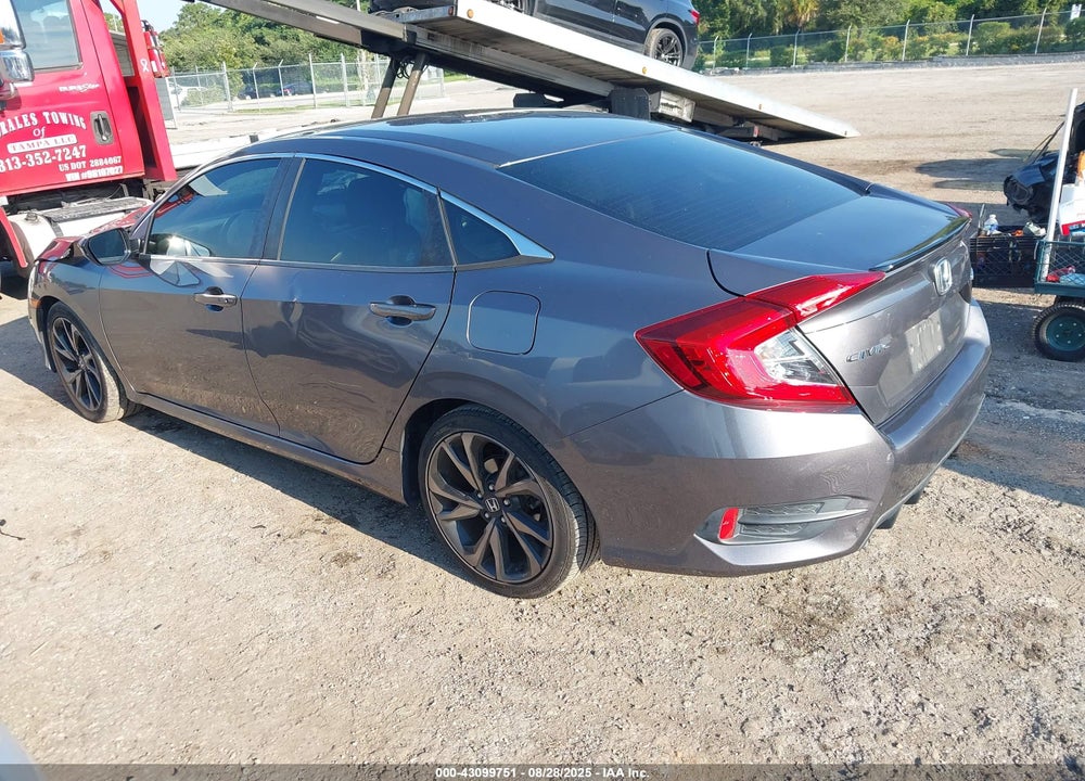 2019 HONDA CIVIC SPORT VIN: 2HGFC2F85KH589511