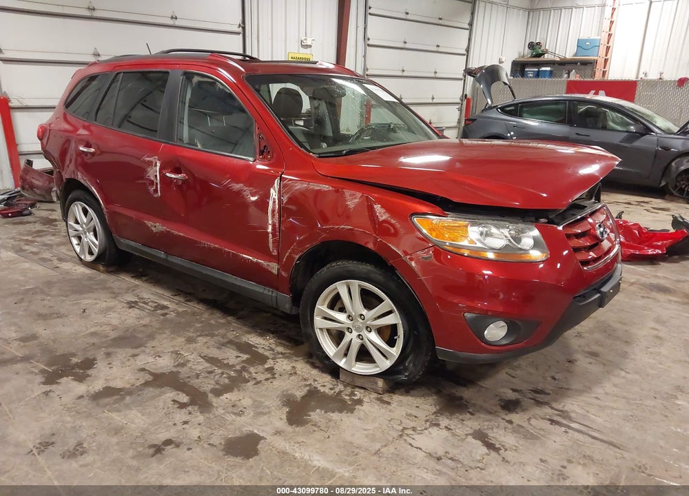 2010 HYUNDAI SANTA FE LIMITED VIN: 5NMSKDAG4AH337584