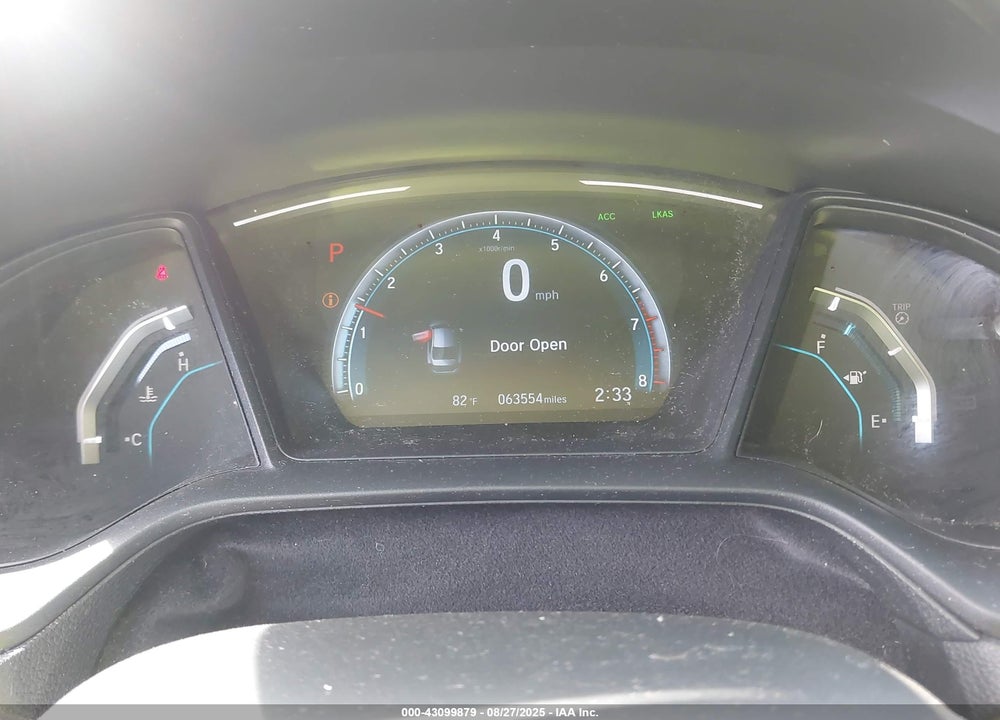 2020 HONDA CIVIC VIN: 2HGFC2F68LH540433