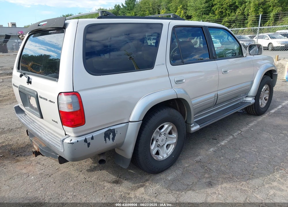 2000 TOYOTA 4RUNNER LIMITED V6 VIN: JT3HN87R9Y0276507