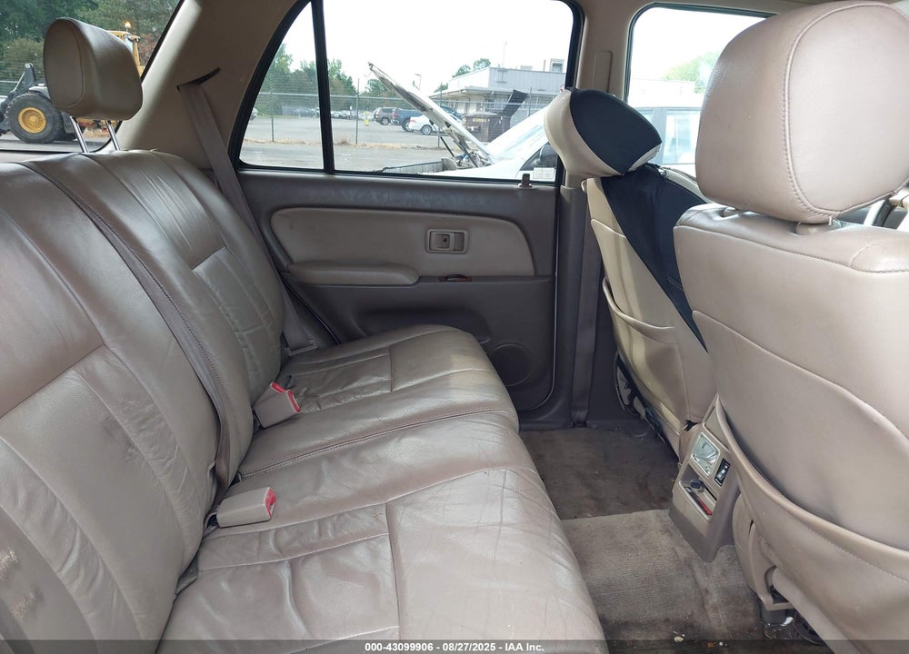 2000 TOYOTA 4RUNNER LIMITED V6 VIN: JT3HN87R9Y0276507