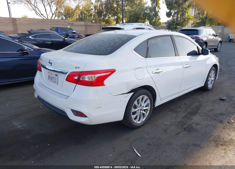 2018 NISSAN SENTRA VIN: 3N1AB7AP6JL649022