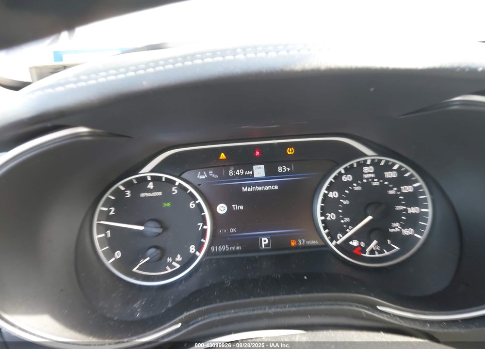 2020 NISSAN MAXIMA SV XTRONIC CVT VIN: 1N4AA6CV4LC373983