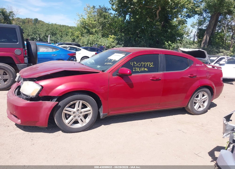 2010 DODGE AVENGER VIN: 1B3CC5FB4AN109898