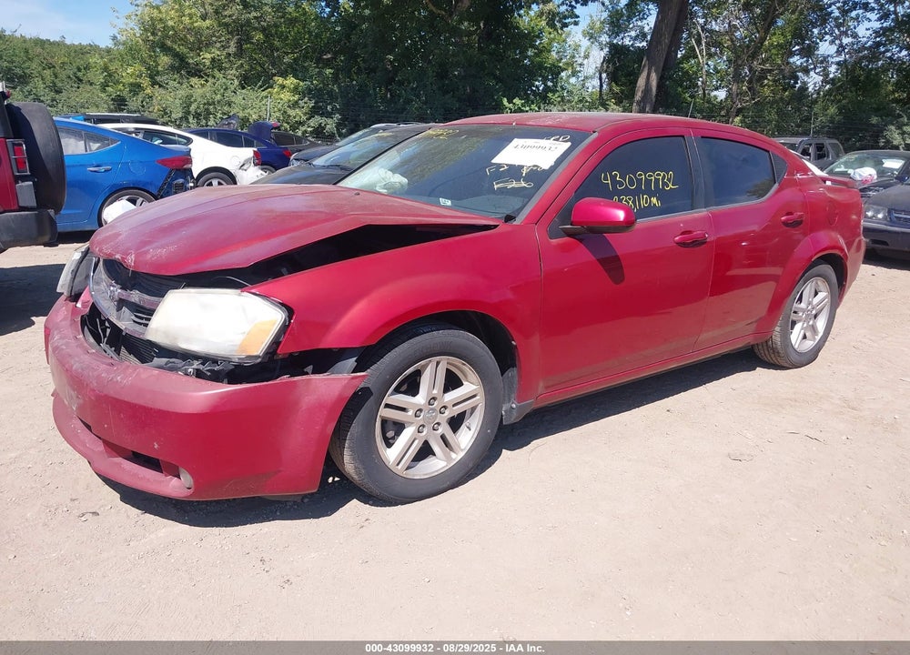 2010 DODGE AVENGER VIN: 1B3CC5FB4AN109898