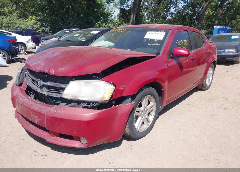 2010 DODGE AVENGER VIN: 1B3CC5FB4AN109898