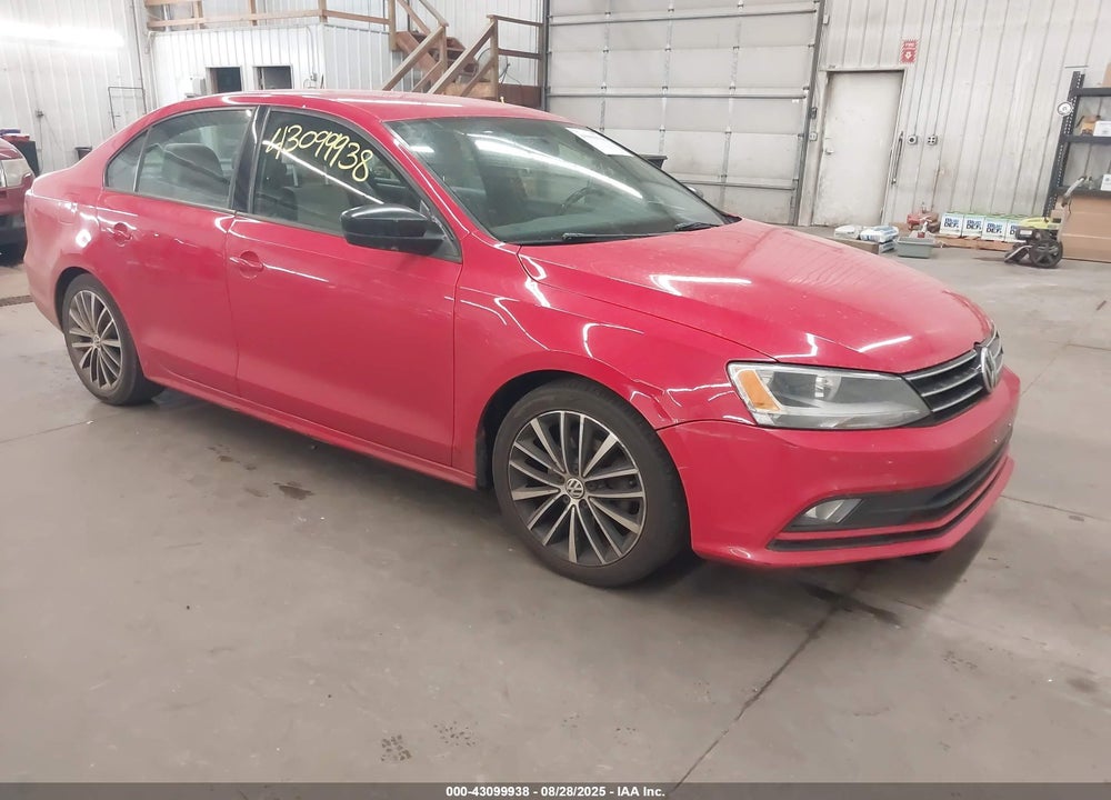 2016 VOLKSWAGEN JETTA 1.8T SPORT VIN: 3VWD17AJ0GM244282