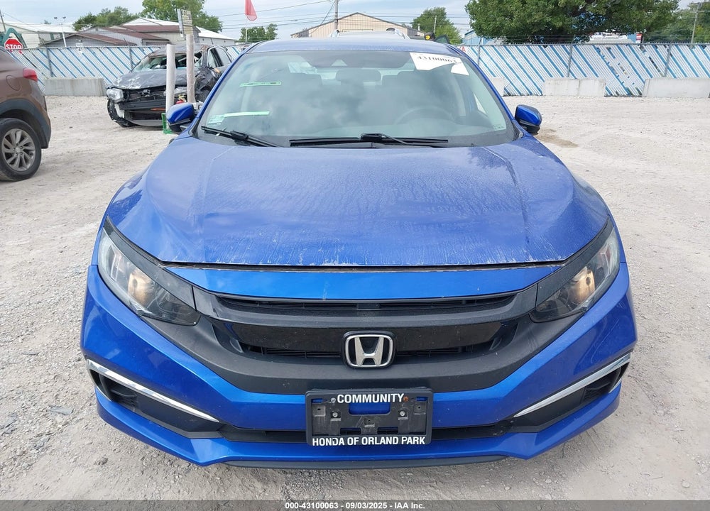 2019 HONDA CIVIC VIN: 19XFC2F61KE018235