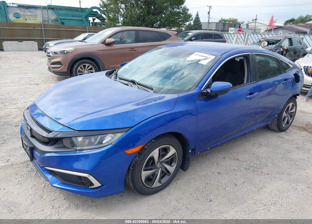 2019 HONDA CIVIC VIN: 19XFC2F61KE018235