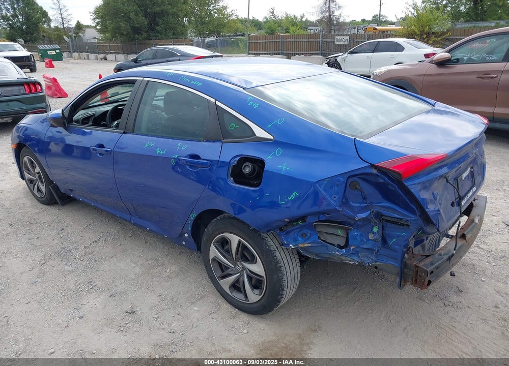 2019 HONDA CIVIC VIN: 19XFC2F61KE018235