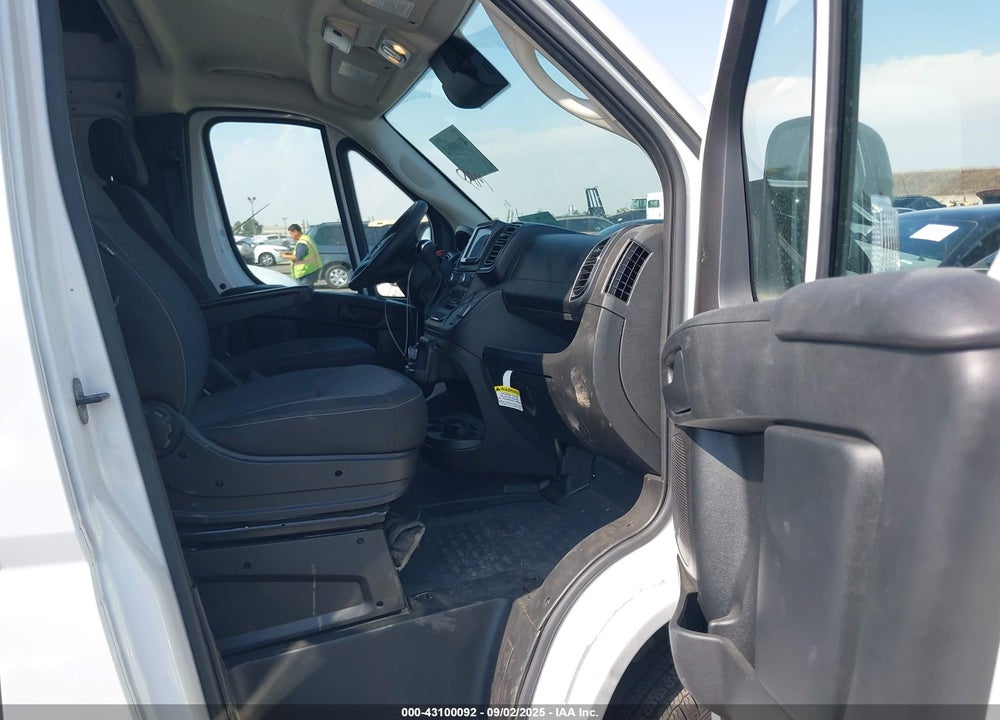 2024 RAM PROMASTER 3500 CARGO VAN TRADESMAN HIGH ROOF 159 WB EXT W/PASS SEAT VIN: 3C6MRVJG9RE130788