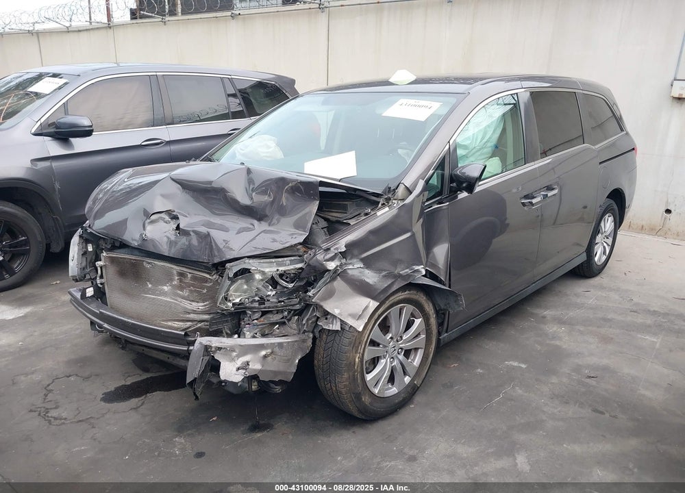 2016 HONDA ODYSSEY VIN: 5FNRL5H34GB145063