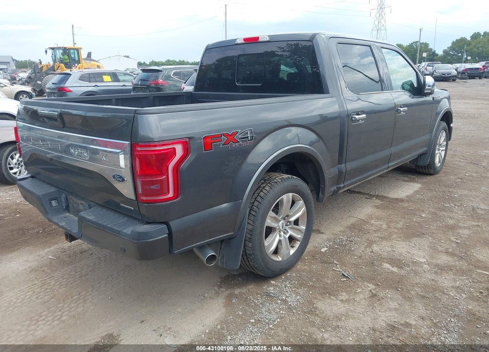 2015 FORD F-150 VIN: 1FTEW1EF2FFC89038