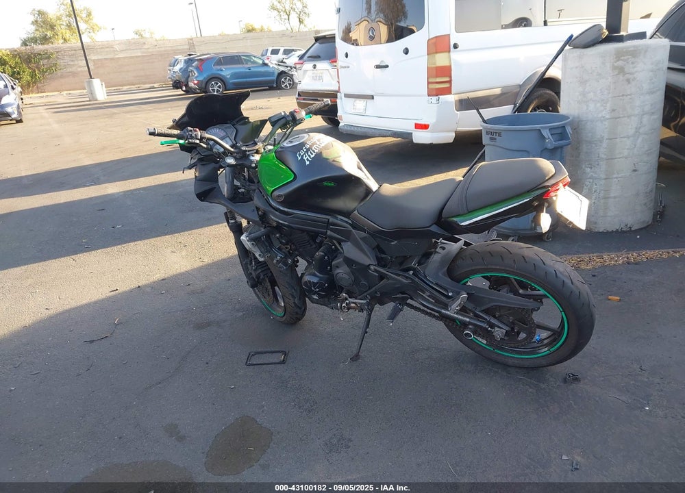 2014 KAWASAKI EX650 E VIN: JKAEXEE18EDA16945