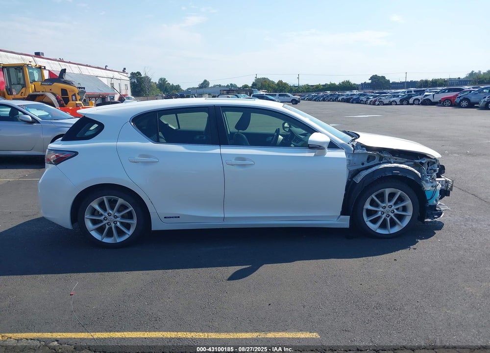 2012 LEXUS CT 200H PREMIUM VIN: JTHKD5BHXC2063076