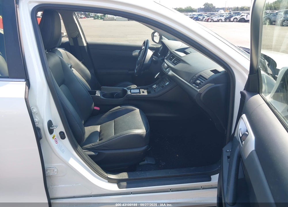 2012 LEXUS CT 200H PREMIUM VIN: JTHKD5BHXC2063076
