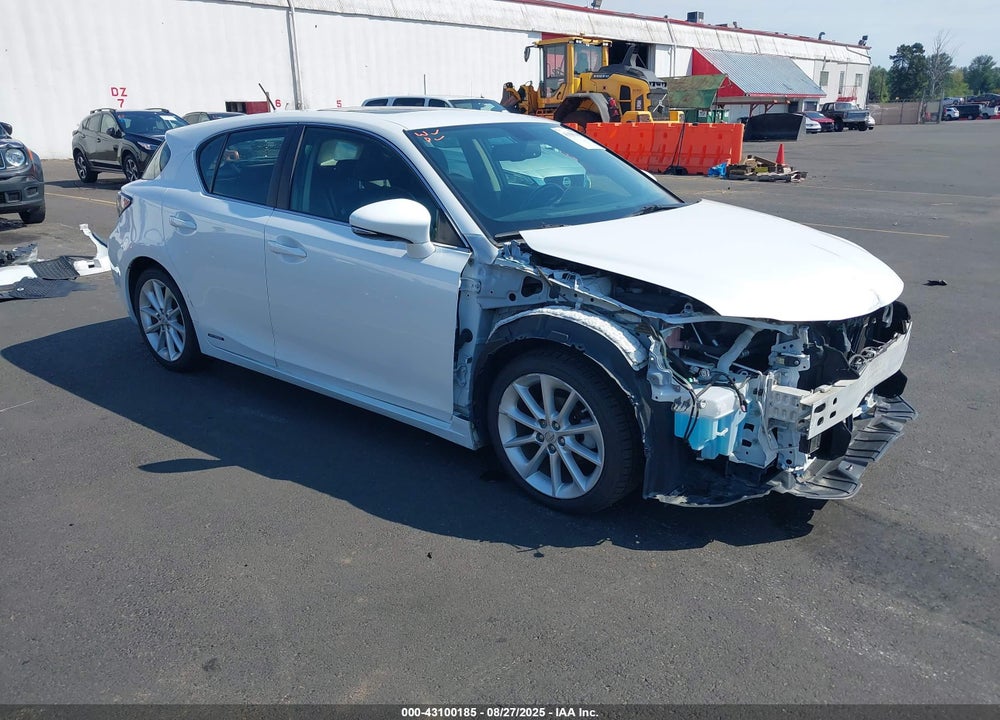 2012 LEXUS CT 200H PREMIUM VIN: JTHKD5BHXC2063076