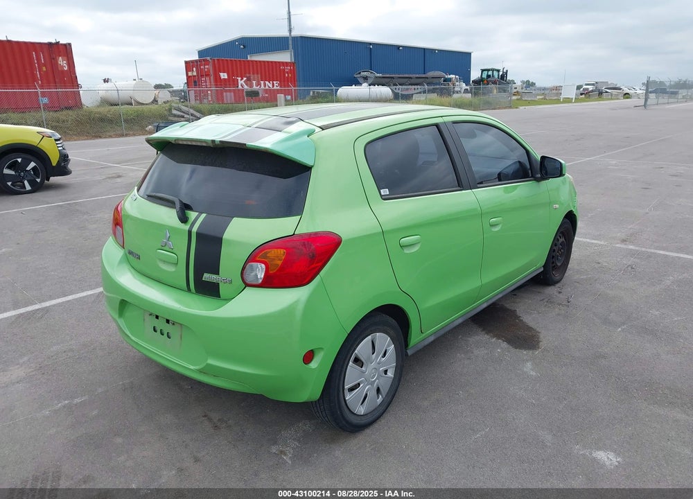 2014 MITSUBISHI MIRAGE DE VIN: ML32A3HJ5EH024066