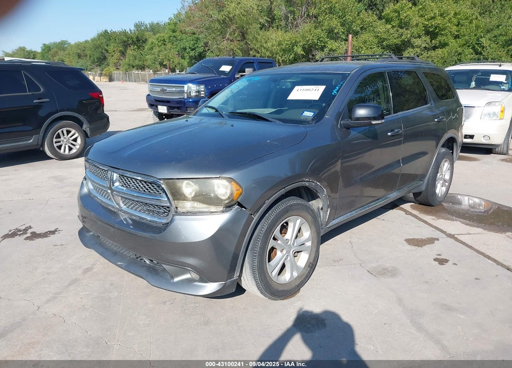 2011 DODGE DURANGO CREW VIN: 1D4RD4GG2BC708342
