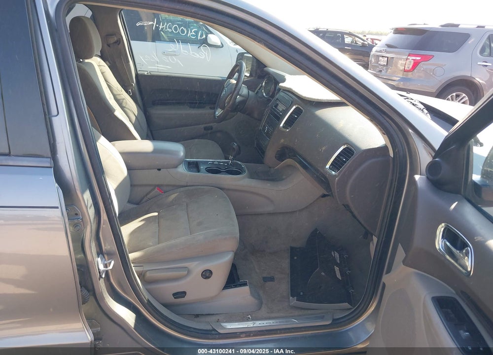 2011 DODGE DURANGO CREW VIN: 1D4RD4GG2BC708342