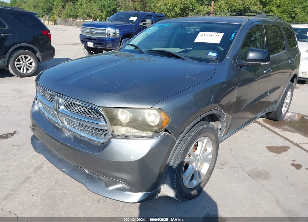 2011 DODGE DURANGO CREW VIN: 1D4RD4GG2BC708342