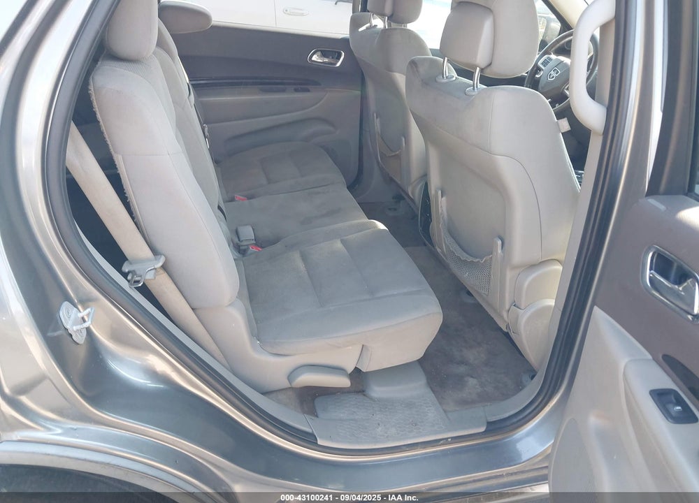 2011 DODGE DURANGO CREW VIN: 1D4RD4GG2BC708342