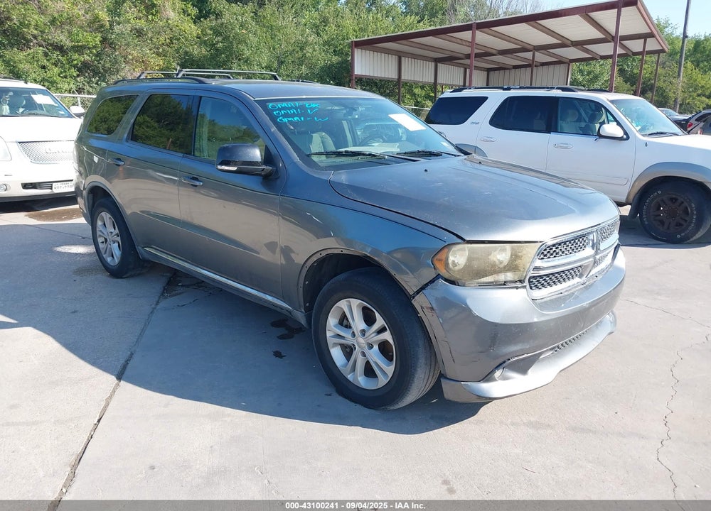 2011 DODGE DURANGO CREW VIN: 1D4RD4GG2BC708342