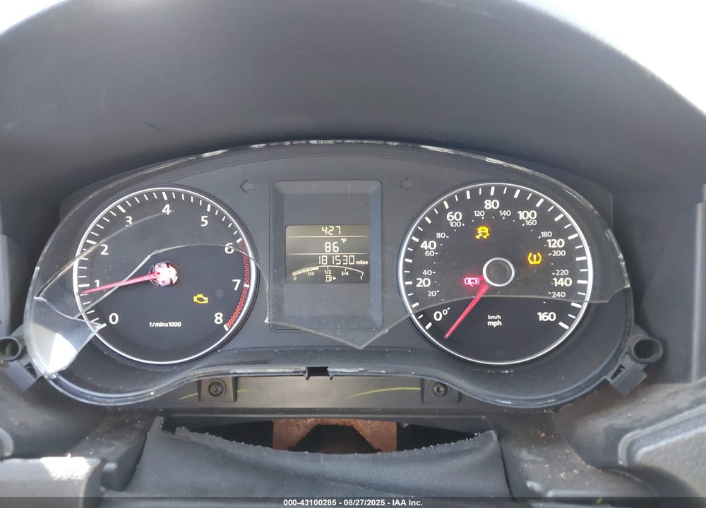 2013 VOLKSWAGEN JETTA VIN: 3VWDP7AJ1DM354347
