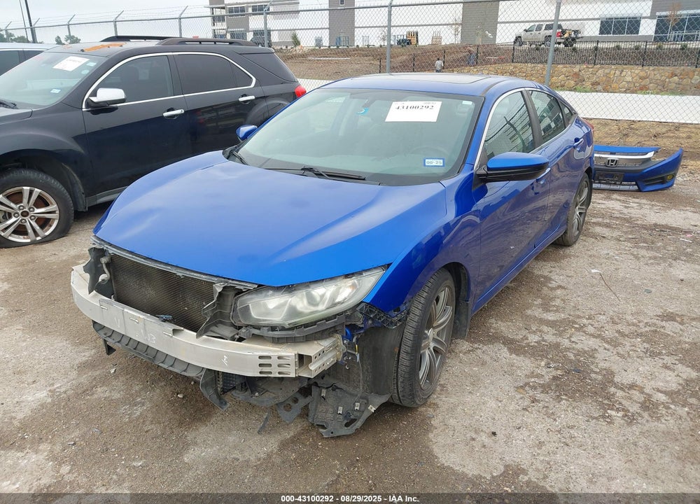 2016 HONDA CIVIC VIN: 19XFC1F78GE002463