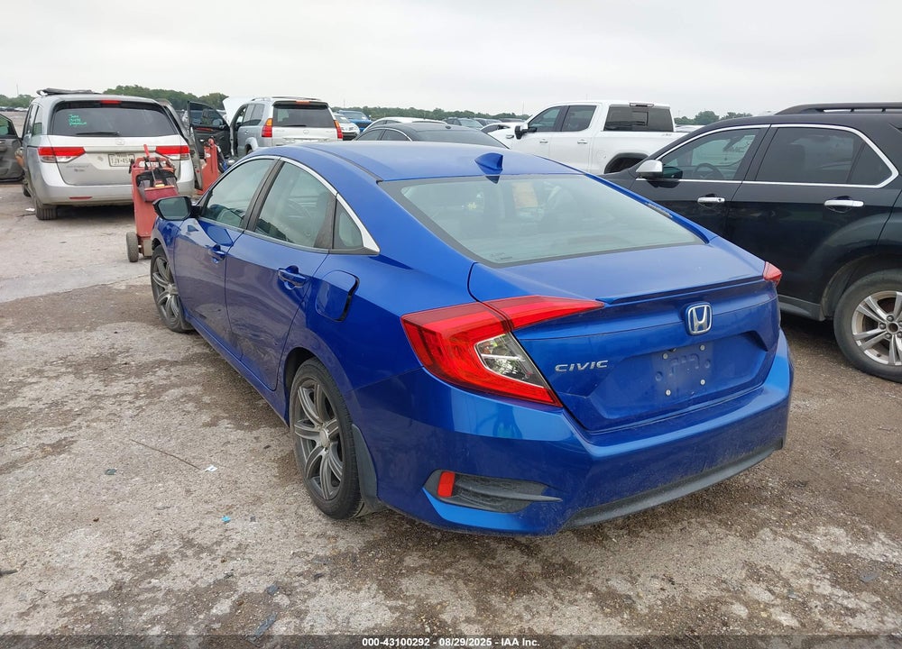2016 HONDA CIVIC VIN: 19XFC1F78GE002463