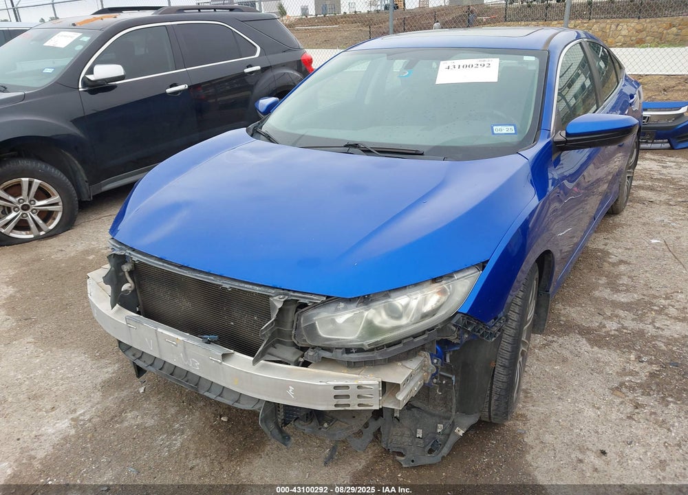 2016 HONDA CIVIC VIN: 19XFC1F78GE002463
